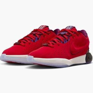 LeBron XXI Grade School Sneakers in red size 3.5Y